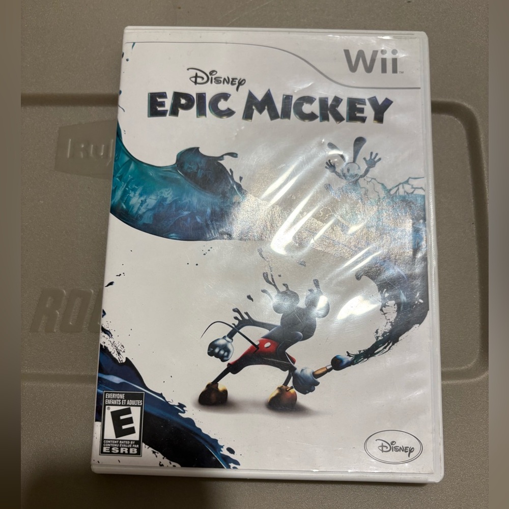 Disney Epic Mickey Wii Game - Black, White, Blue